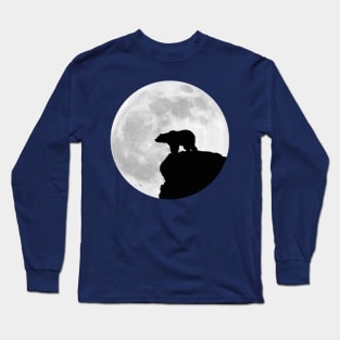 Bear under the moon Long Sleeve T-Shirt